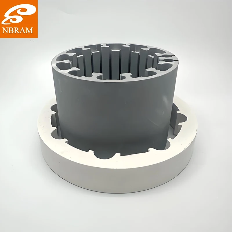 Sic-Keramikring Siliziumkarbid Sic-Dichtungsring Strukturteile aus Siliziumkarbid-Keramik